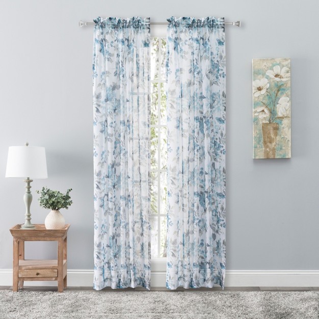 Whimsical Sheer Rod Pocket Panel