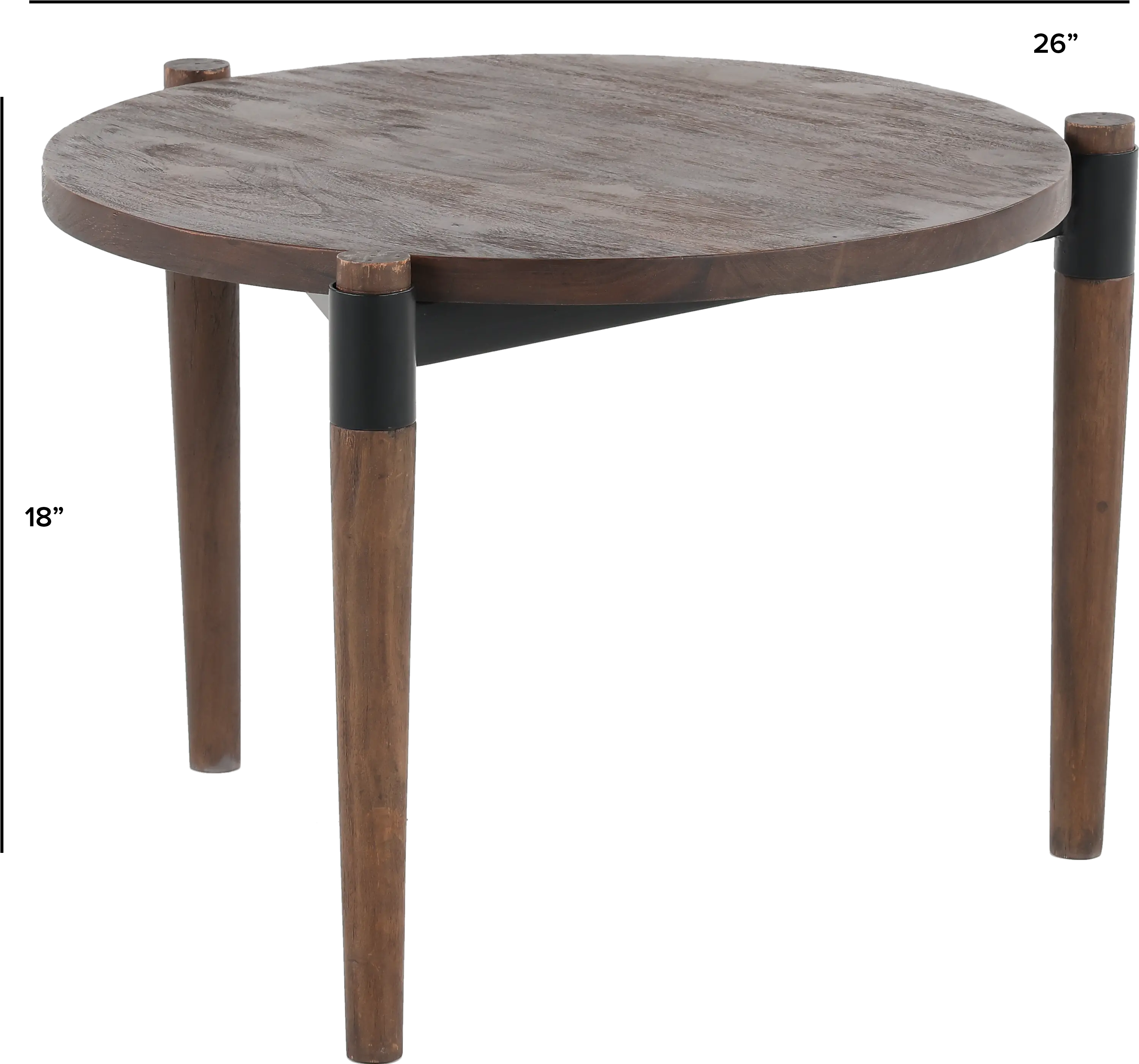 Santiago Espresso End Table