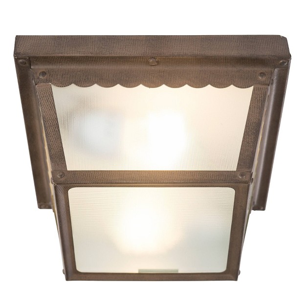 Yosemite Two Lights Exterior Lighting Dark Brown