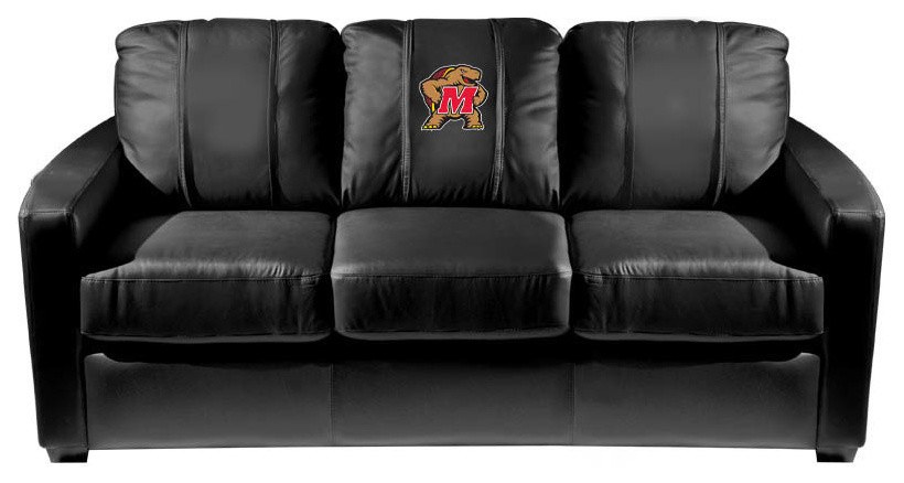 Maryland Terrapins Stationary Sofa Commercial Grade Fabric   Eclectic   Sofas   by DreamSeats LLC  Houzz