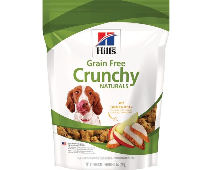 Hills® Science Diet® Grain Free with Chicken and Apples Dog Treats， 8 oz. Bag