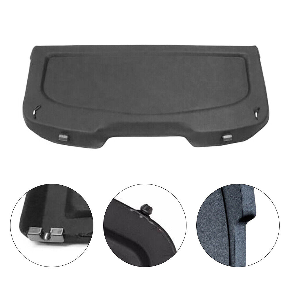 CNCEST For 11-19 Ford Fiesta Hatchback 4Dr Retractable Cargo Cover Trunk Privacy Shield