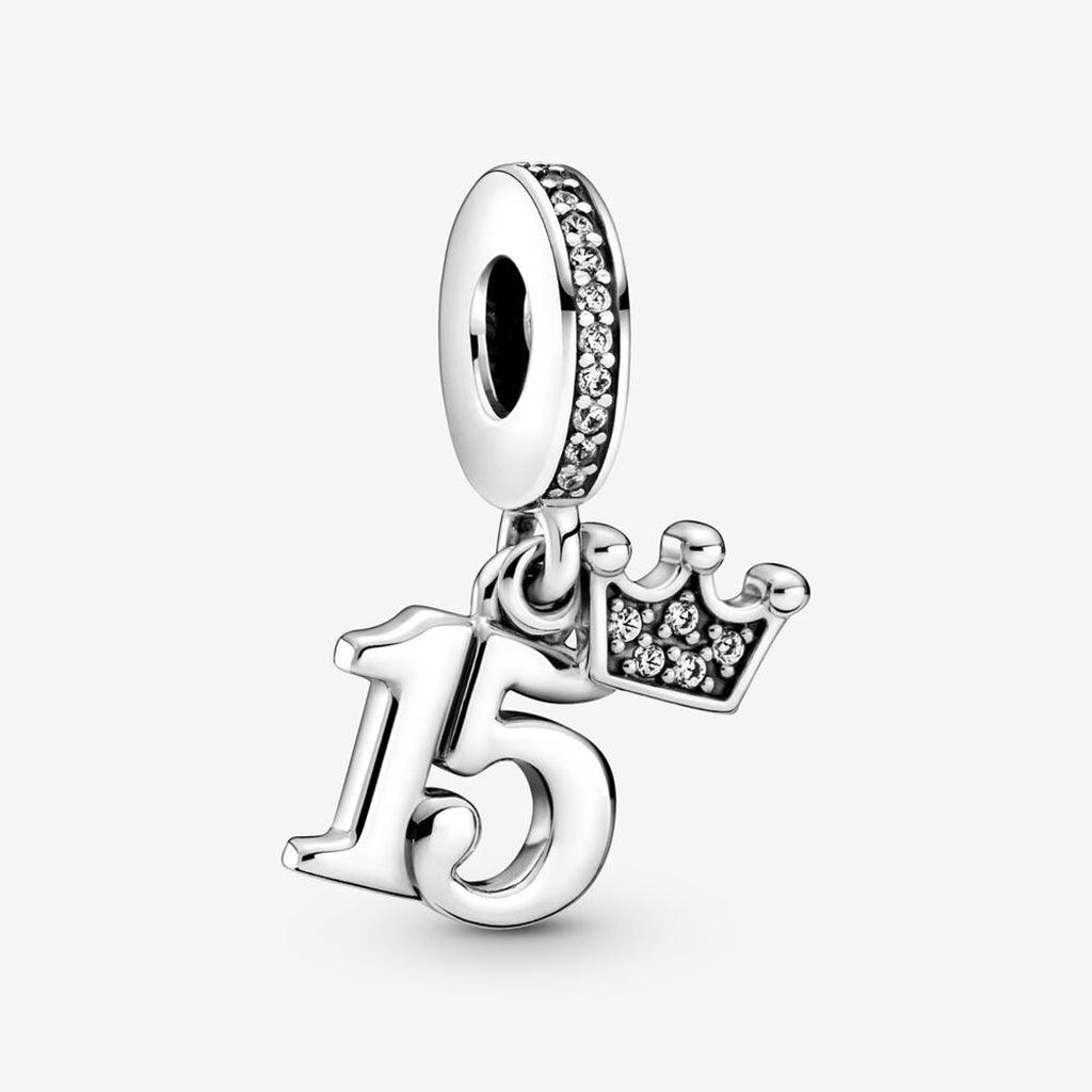 PANDORA  15th Birthday Dangle Charm