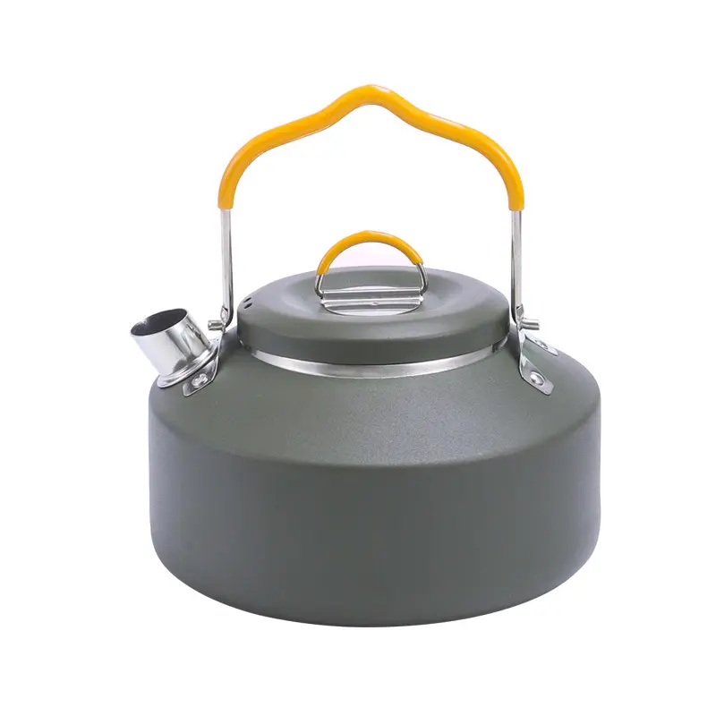 Johold Manufacturers 304 stainless steel outdoor kettle portable tea stove camping equipment cooking kettle