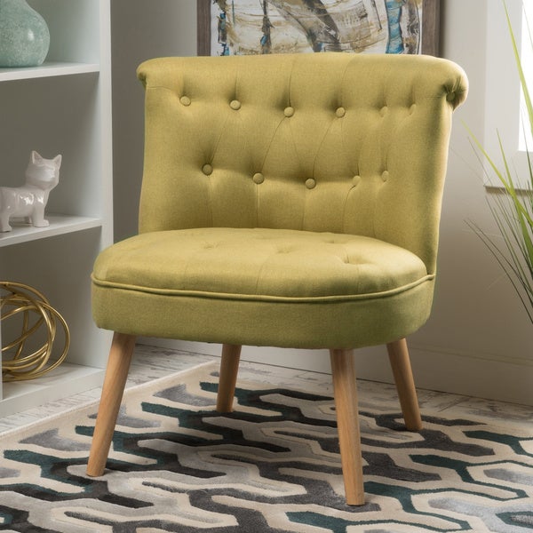 Christopher Knight Home Cicely Tufted Fabric Accent Chair