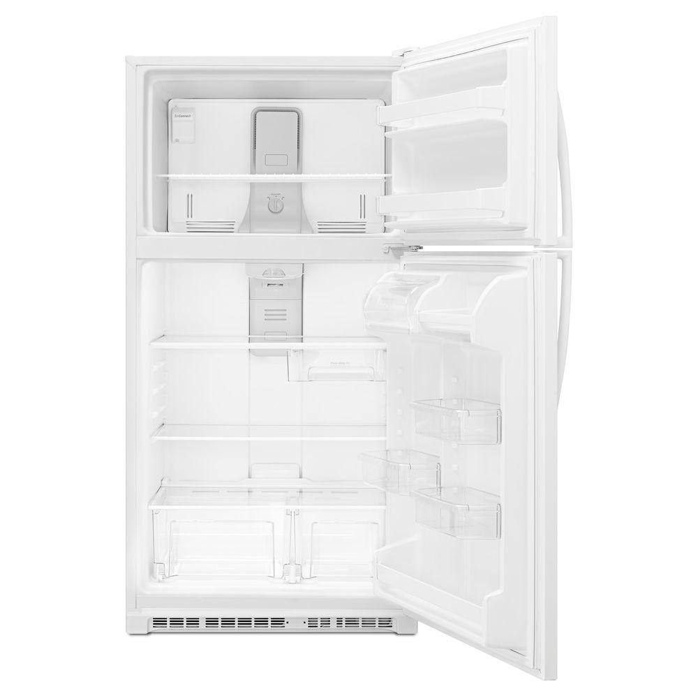 Whirlpool 20 cu. ft. Top Freezer Refrigerator in White WRT311FZDW