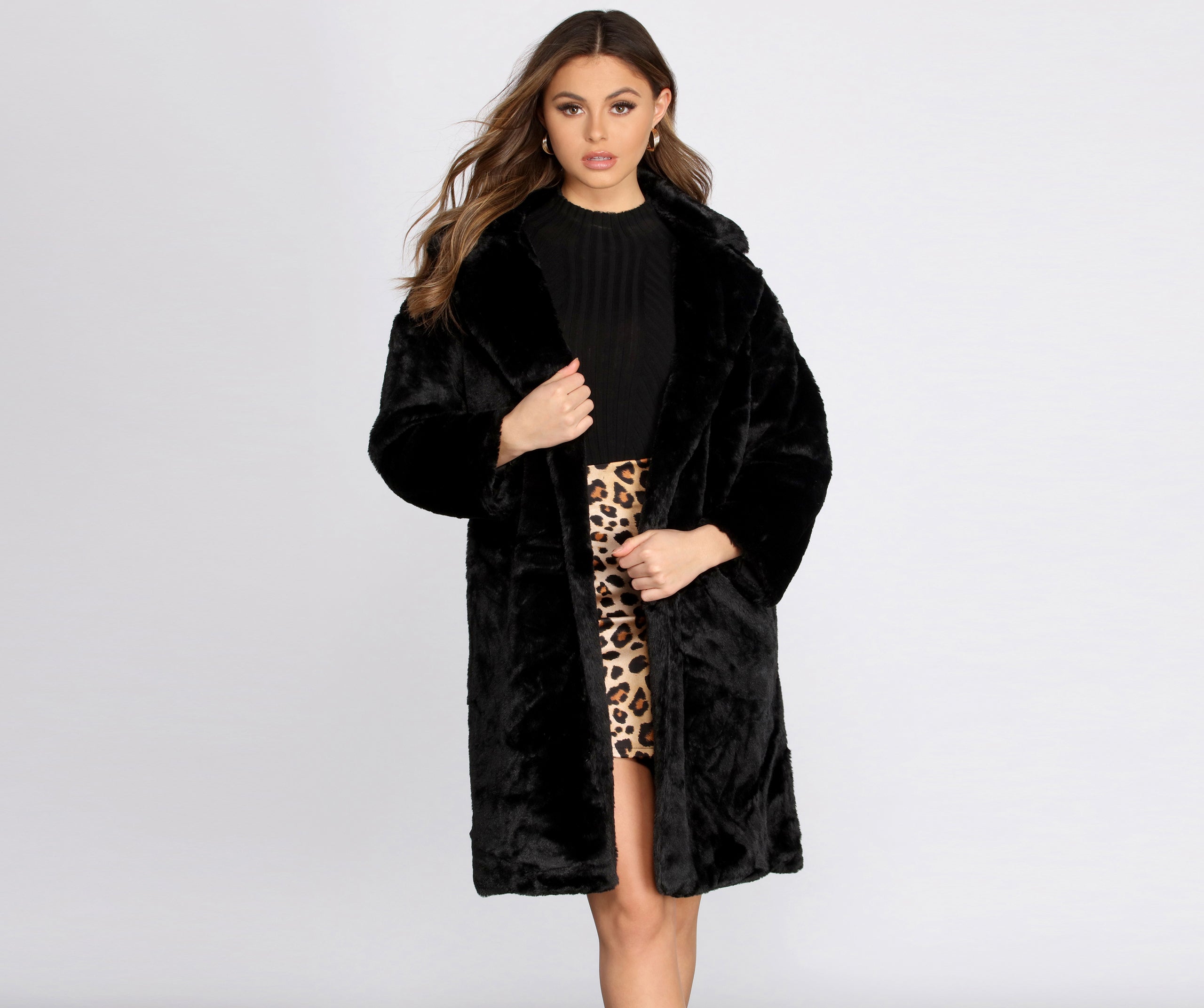 Oh You Fancy Faux Fur Coat