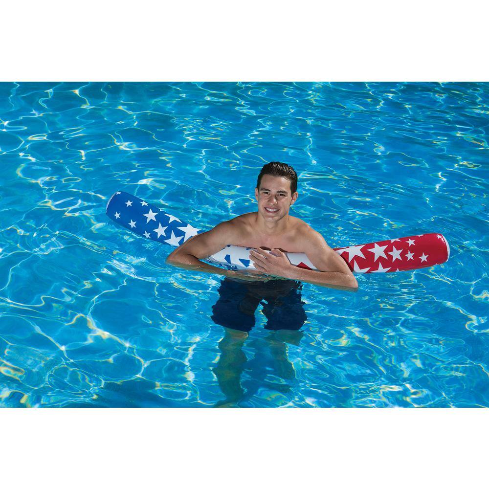 Poolmaster American Stars 60 in. Inflatable Swimming Pool Noodle 81729