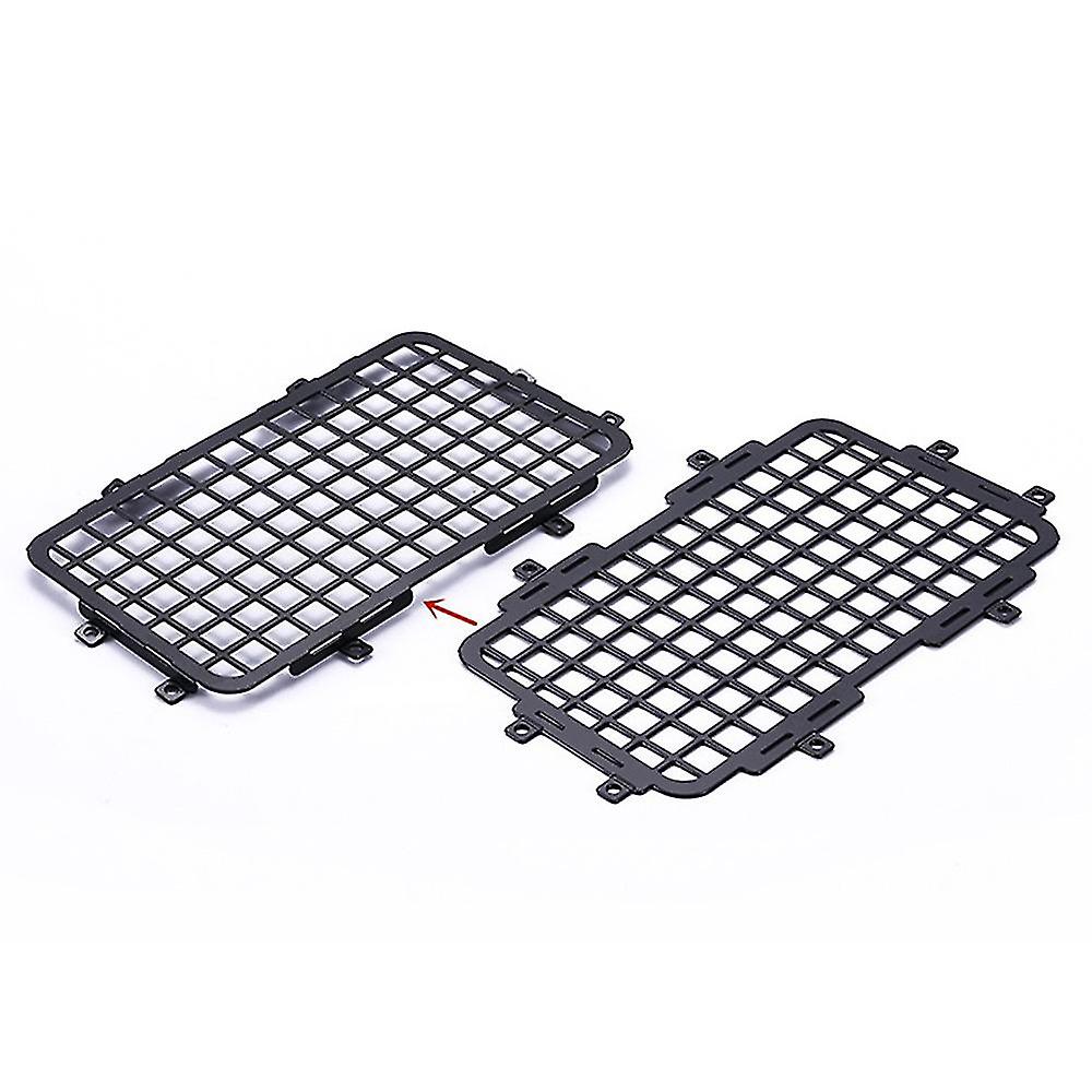 For Mn D90 D99s Mn99s 1/12 Rc Car Upgrade Parts Rear Side Metal Stereoscopic Window Mesh Protective