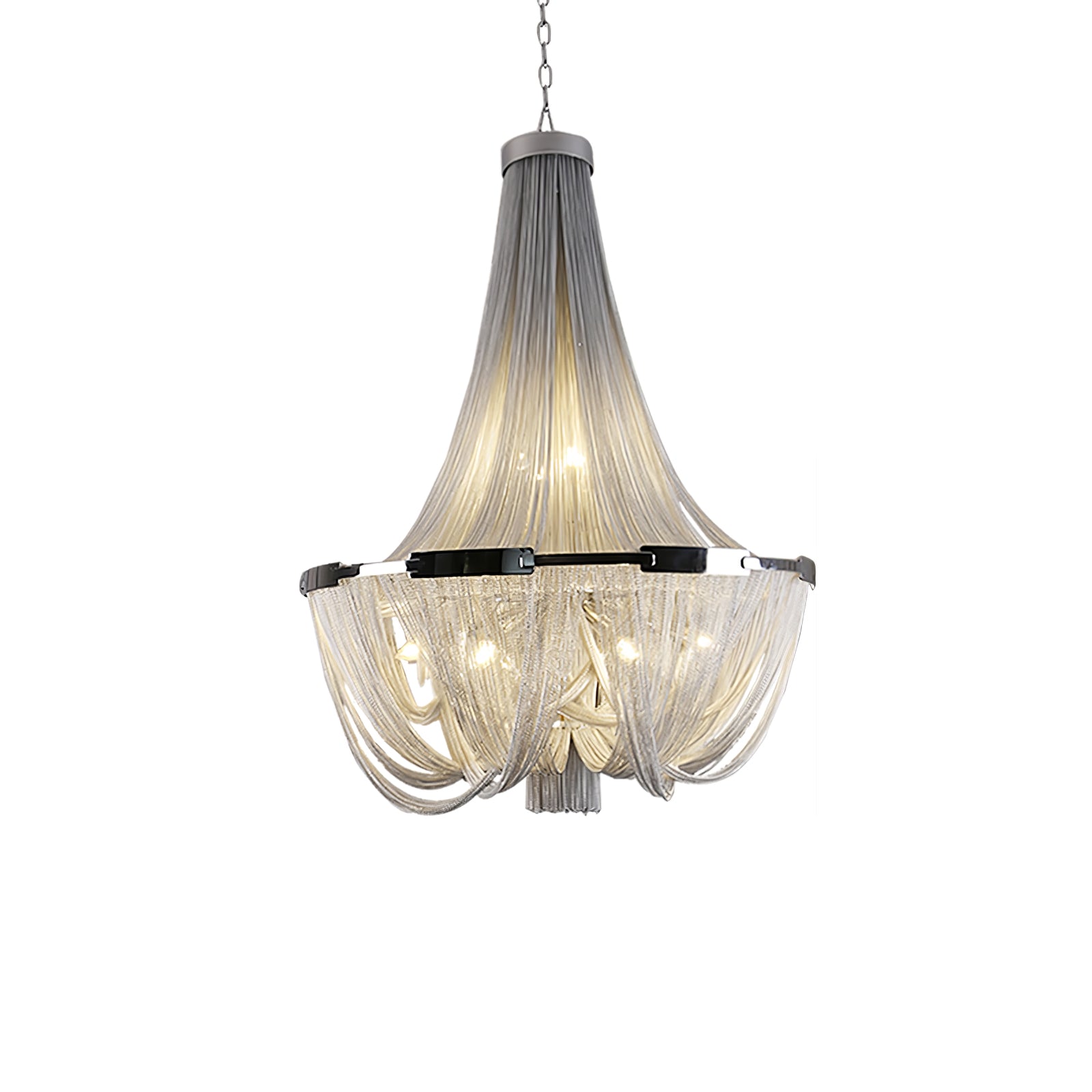 Tassel Aluminum Chain Chandelier