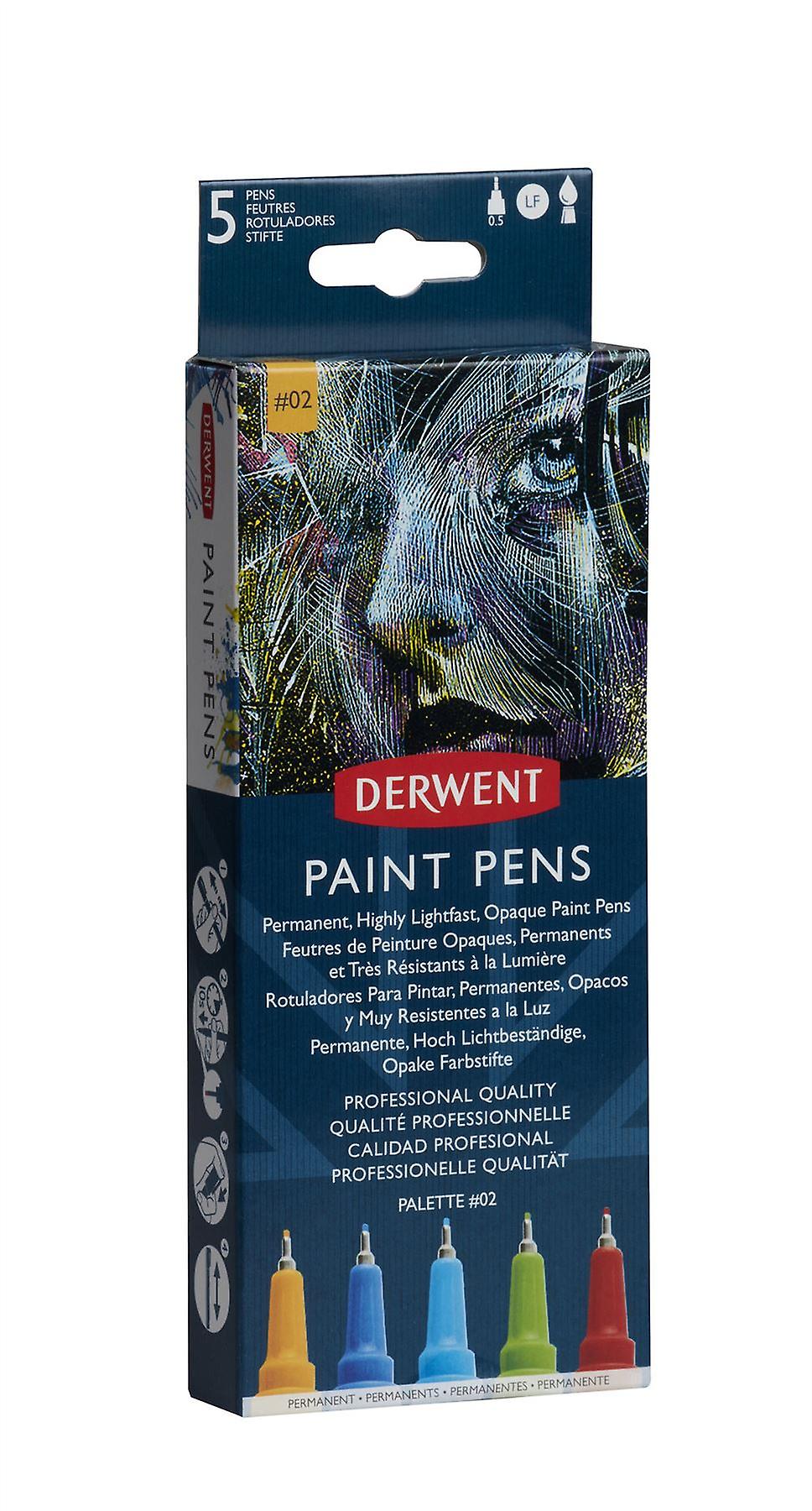 Derwent Paint Pens Palette Set #2