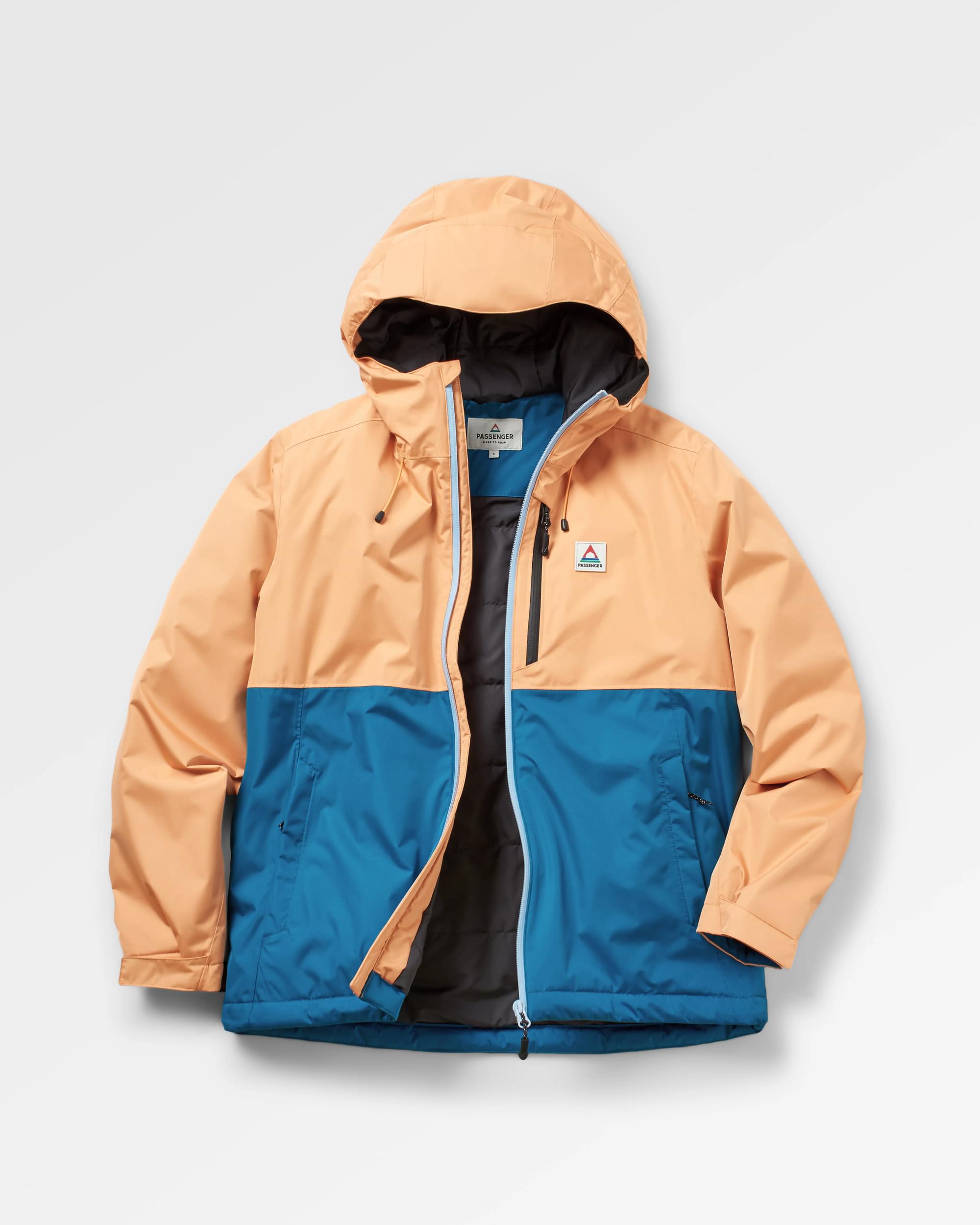 Terrain Insulated Water Resistant Jacket - Corsair Blue/ Apricot