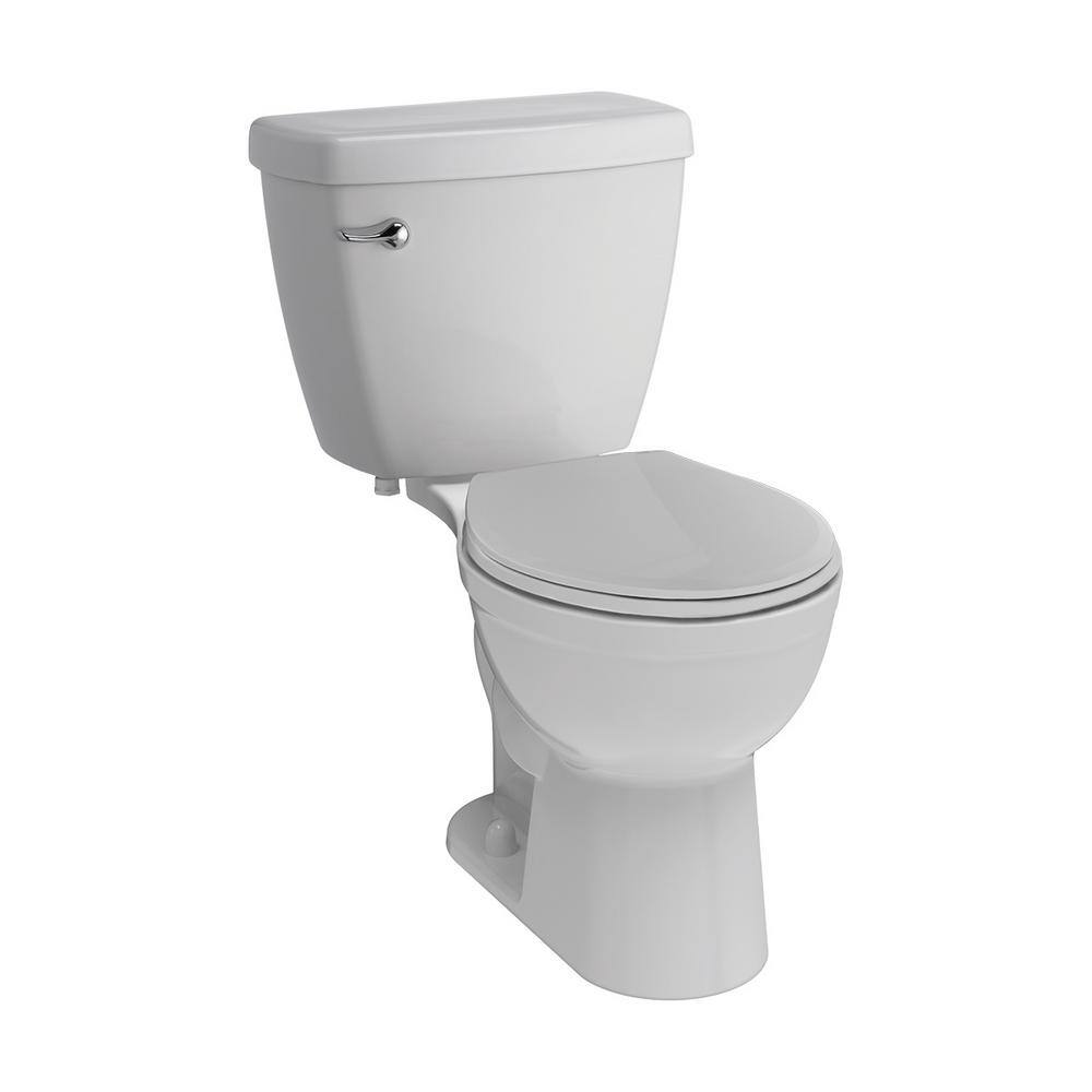 Delta Foundations 2-piece 1.28 GPF Single Flush Round Front Toilet in White Seat Included (9-Pack) SVS9-C41913-WH