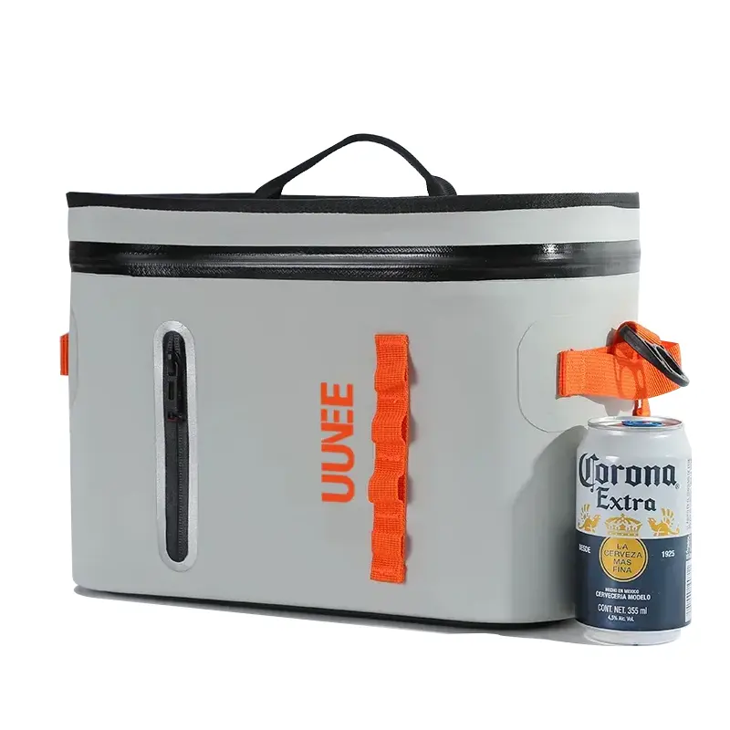 High Quality Insulated Soft Beach Beer Lunch waterproof Tpu Soft Cooler Bag With Shoulder Strap