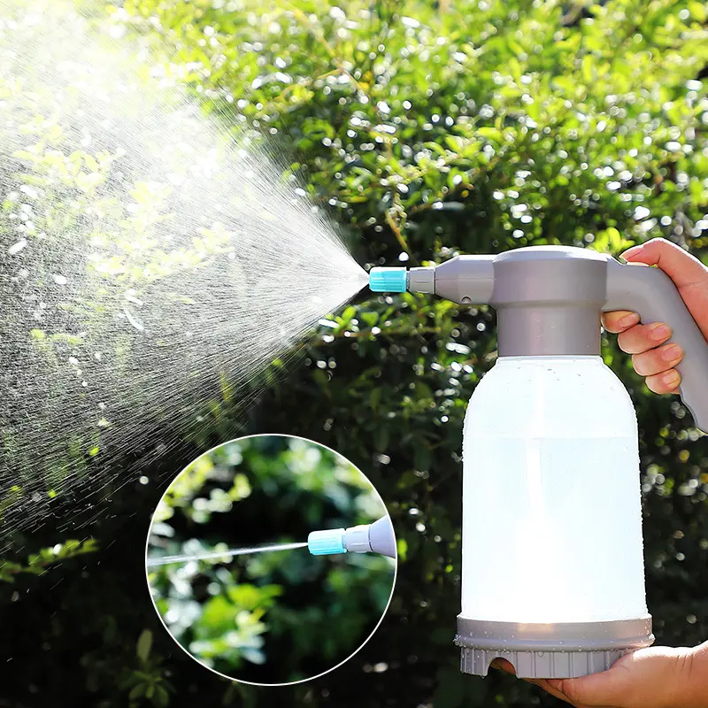 Farmjet 2l Watering Can Sprayer Multipurpose Pp Pressure Hand Sprayer Portable Type Spray Bottle Garden Plants Sprayer