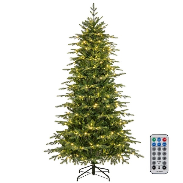 Costway 6/7.5/9 FT Artificial Christmas Tree with 714/1162/1770 Branch