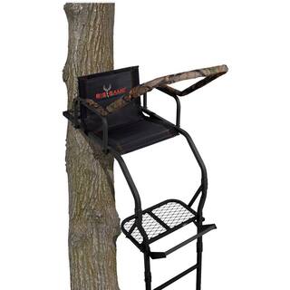 BIG GAME TREESTANDS 17 ft. Warrior DXT Lightweight Portable Hunting Outside Tree Stand Ladder BGM-LS3811