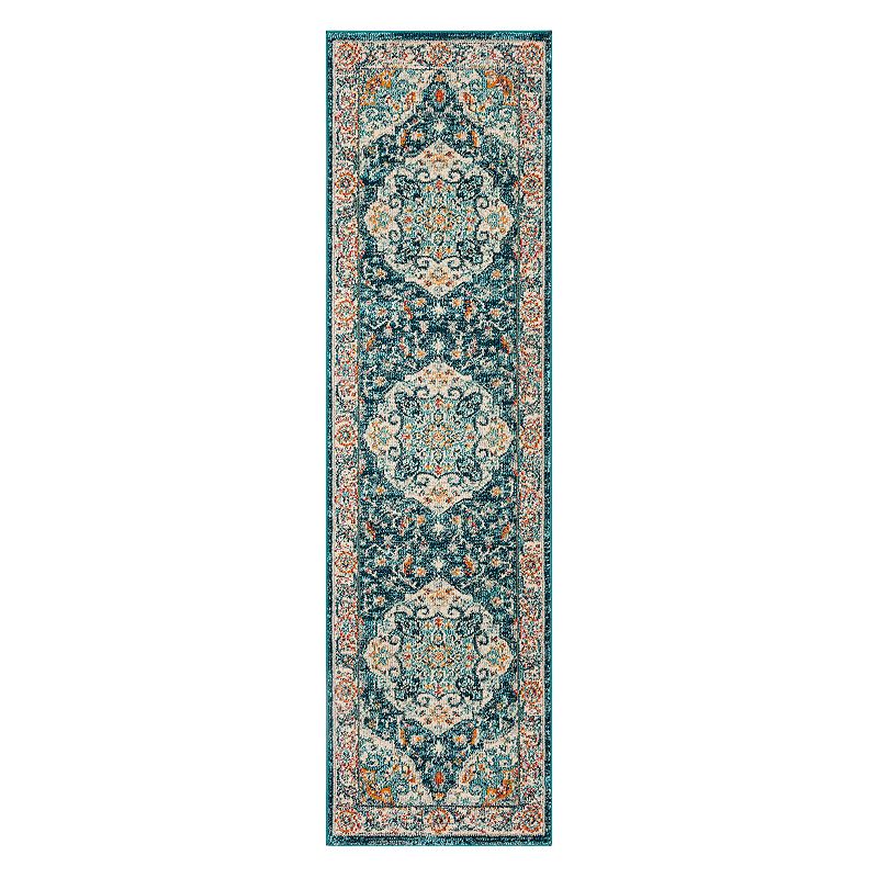 Safavieh Phoenix Jade Framed Medallion Rug