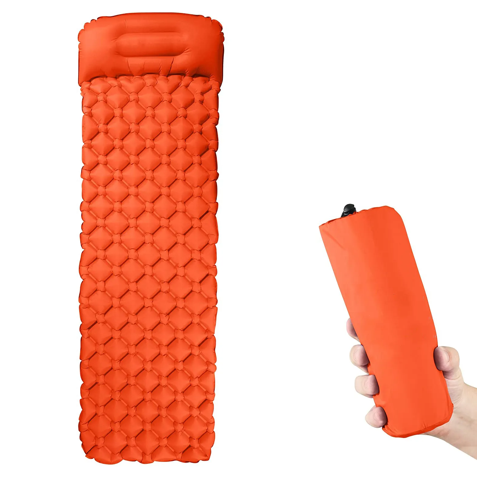 Heat Resistant Sleeping Mat Inflatable Sleeping Pad Ultralight Camping Pad for Camping