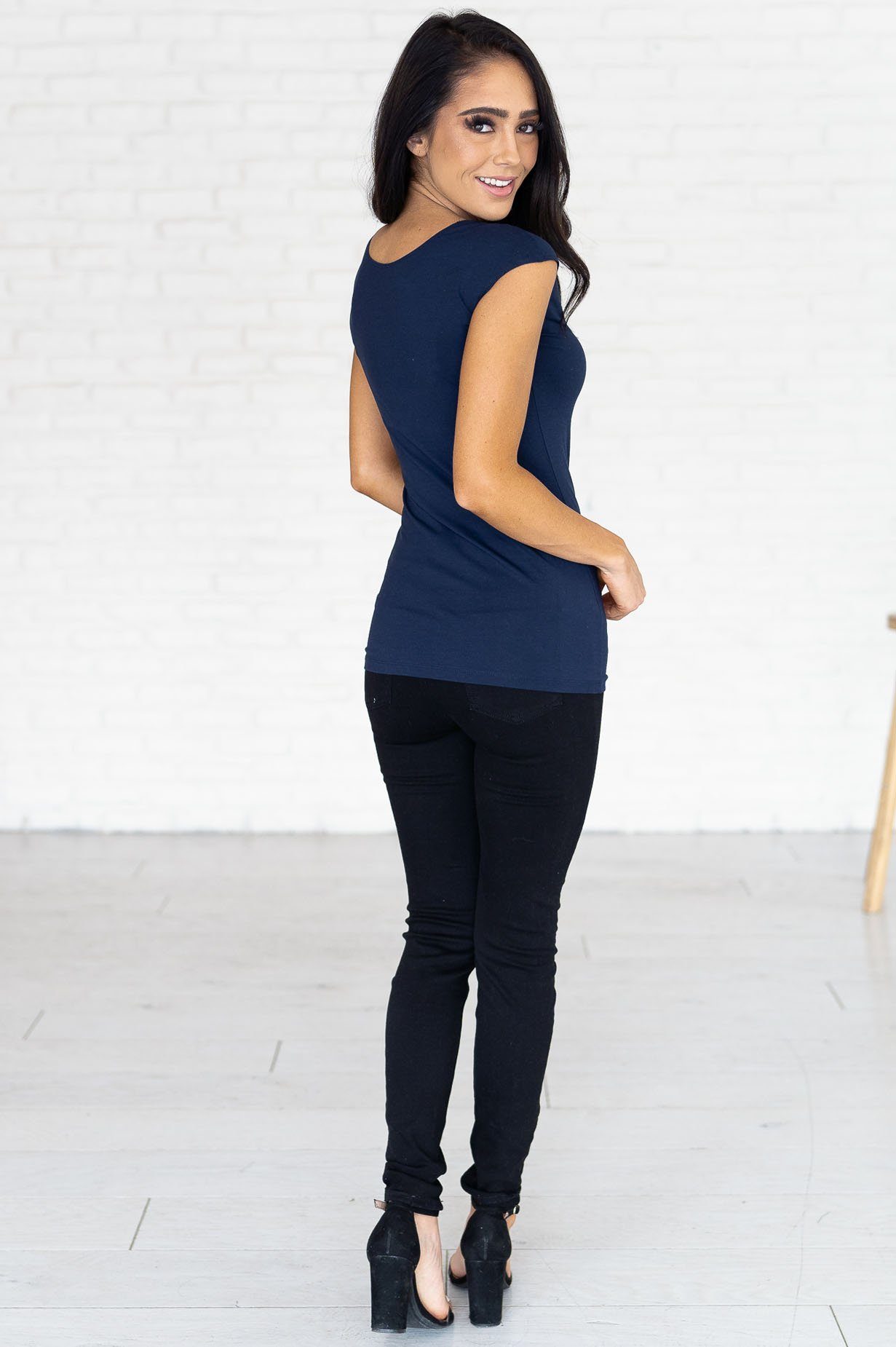 Cap Sleeve Modest Layering Tee