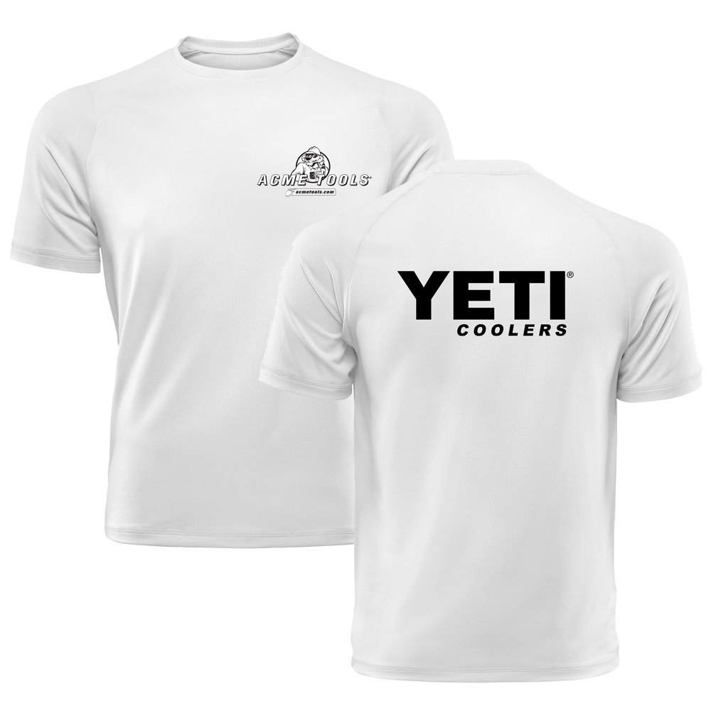 Acme Tools YETI White T-Shirt - XL