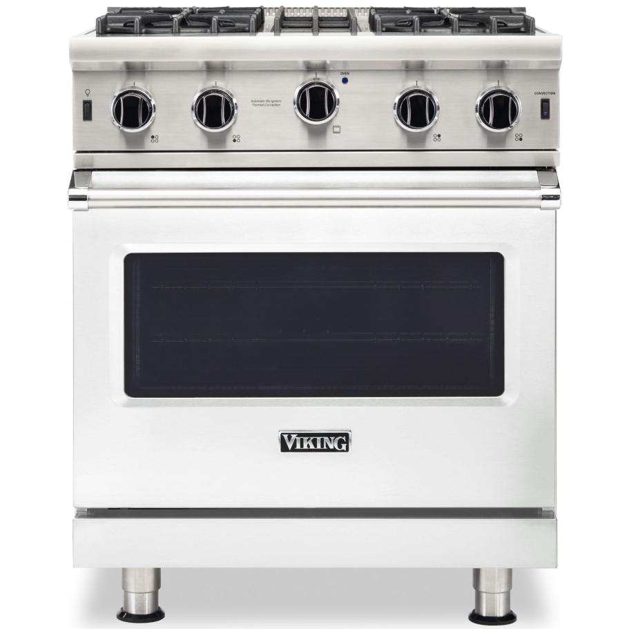 Viking 30-inch, 4.0 cu.ft. Freestanding Gas Range with Convection Technology VGIC5302-4BFWLP