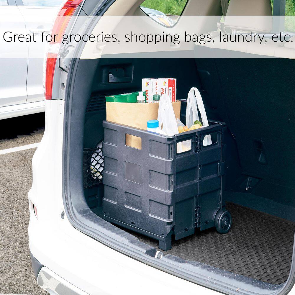 Simplify 15 in. x 13 in. x 14.2 in. Tote and Go Collapsible Utility Cart 25501