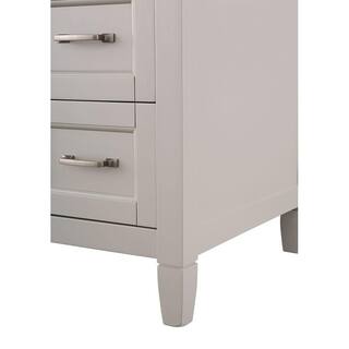 Home Decorators Collection Ashburn 36 in. W x 21.75 in. D Vanity Cabinet in Grey ASGRA3621DR