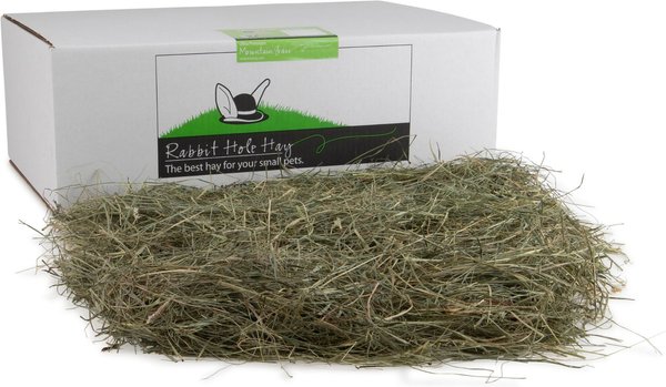 Rabbit Hole Hay Ultra Premium Mountian Grass Chinchilla， Rabbit， and Guinea Pig Food