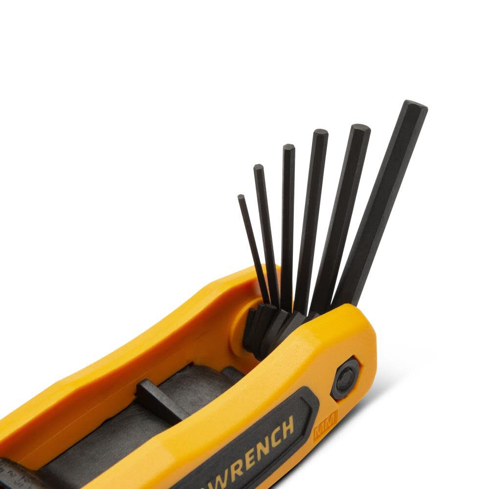 GEARWRENCH Metric Folding Hex Key Set 8pc 83506 from GEARWRENCH