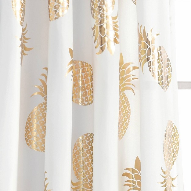 Pineapple Toss Window Curtain Panels Lush D cor