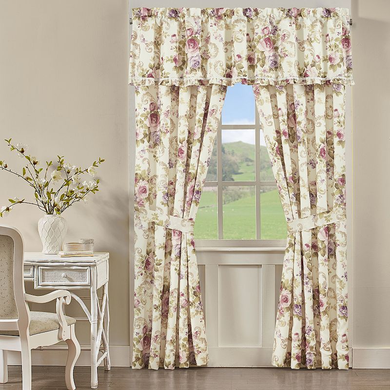 Royal Court Chambord Lavender Window Curtain Set