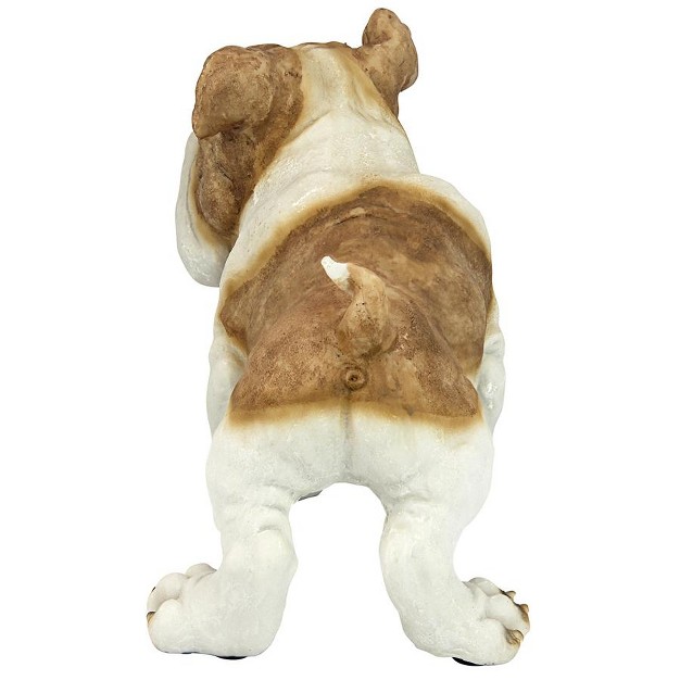 Design Toscano Winston The British Bulldog Statue Multicolored