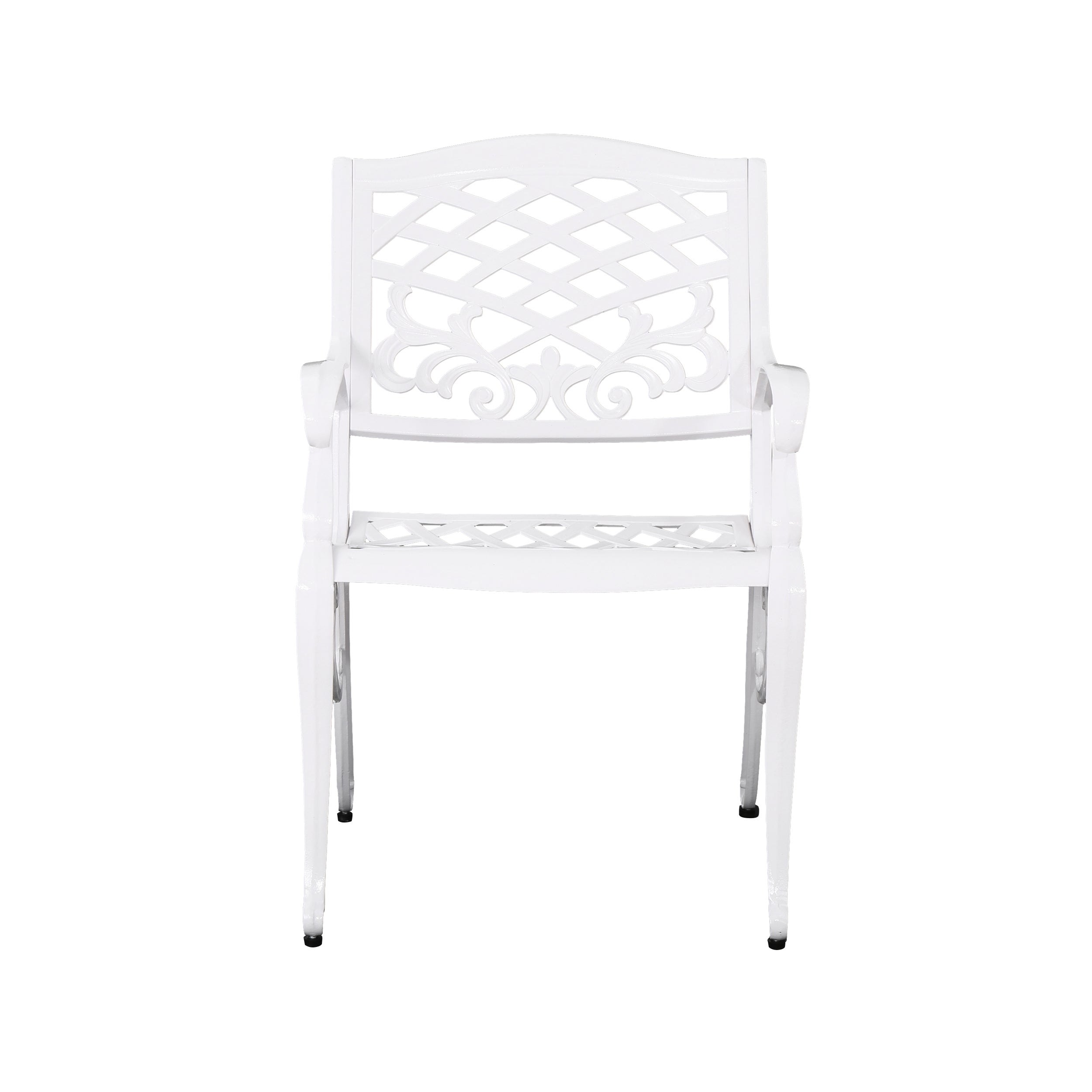 Tsa Outdoor Cast Aluminum Arm Chair (Set of 2)