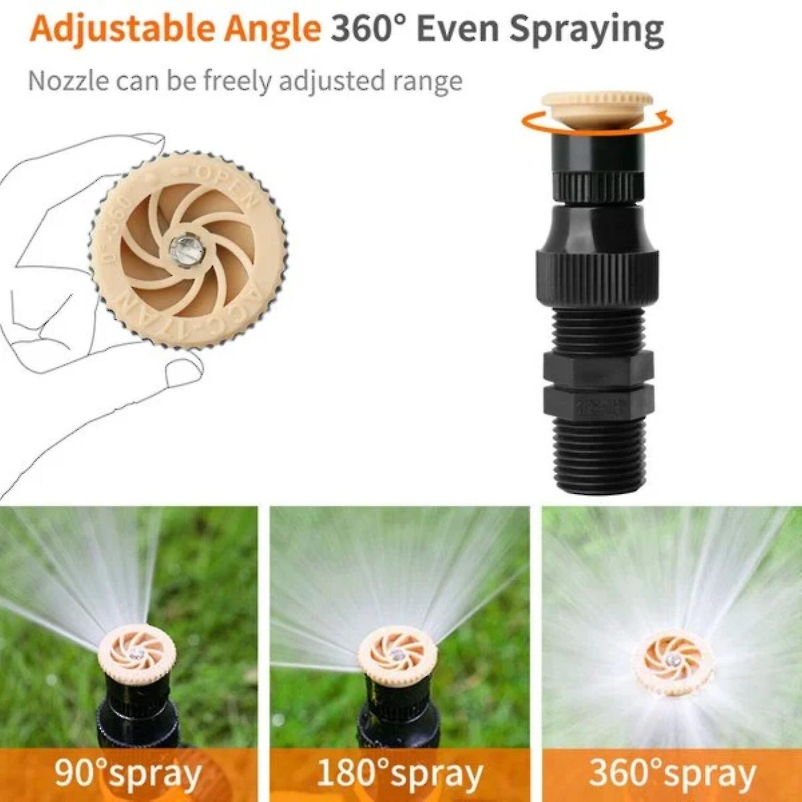 360 Rotation Auto Irrigation System Garden L Awn Sprinkler Patio