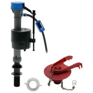 Fluidmaster PerforMAX Universal High Performance Toilet Fill Valve and 2 in. Flapper Repair Kit 402CARHRP14