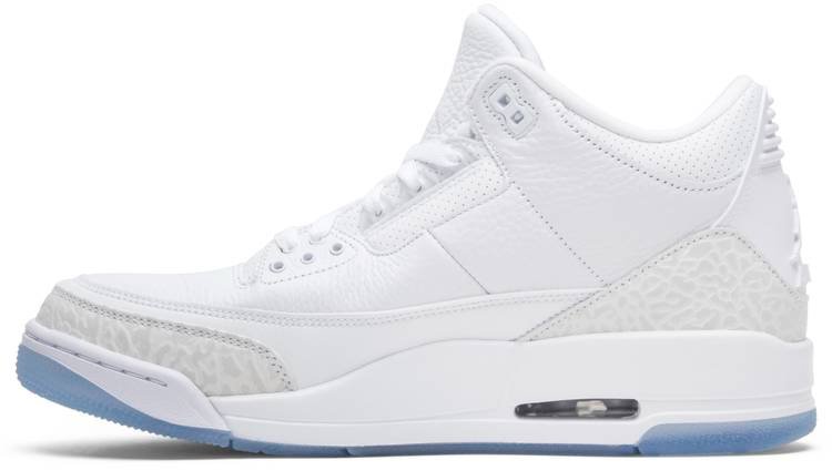 Air Jordan 3 Retro 'Triple White' 136064-111