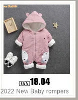 New born Warm Baby coat Winter Hooded mantle Rompers Thick Outfit Jumpsuit Overalls Snowsuit Children Boys Clothing kids clothes