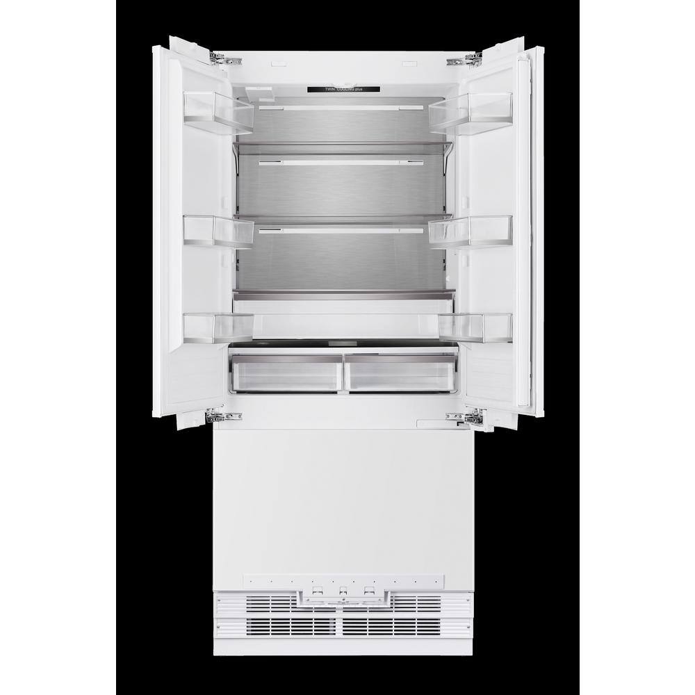 36 in. Built-in Refrigerator with 14 cu. ft. and Bottom Freezer 5.5 cu. ft. Panel Ready HRBIFD36PR