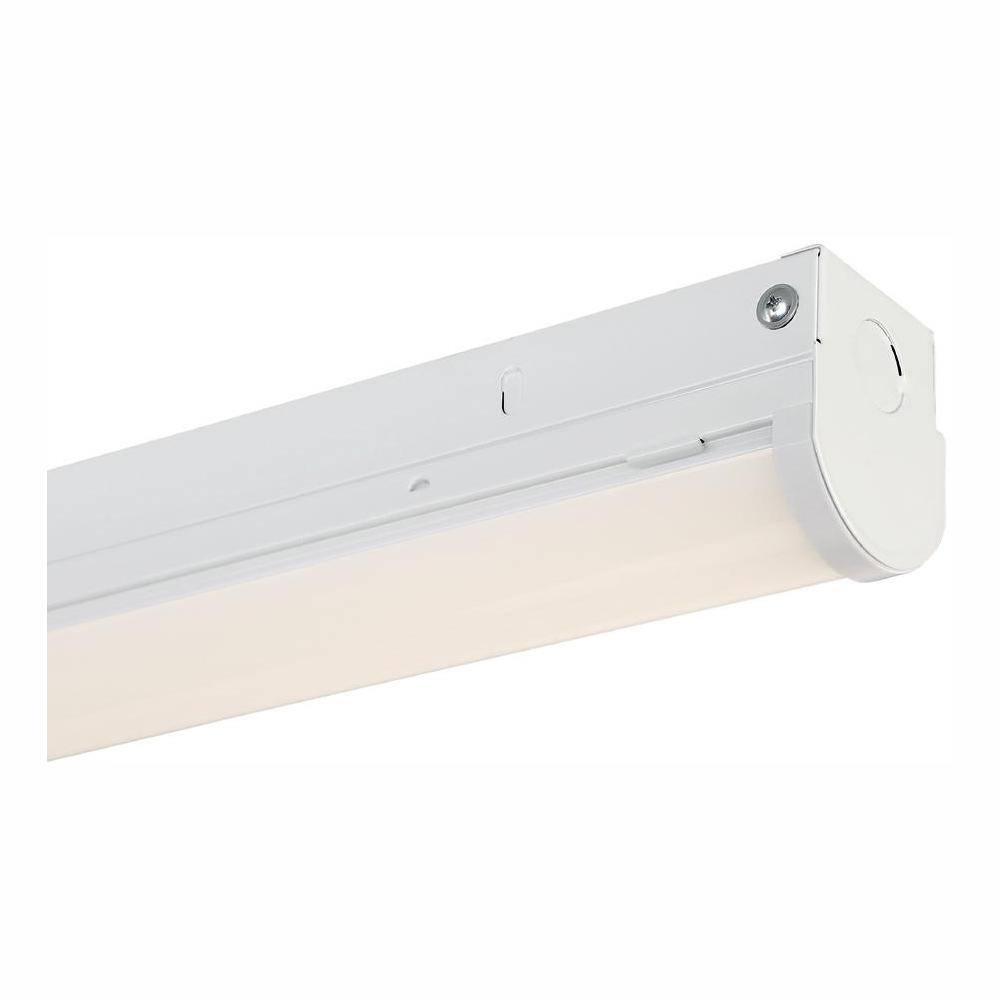 EnviroLite 8 ft. 600-Watt Equivalent Integrated LED White Strip Light Fixture 5000K ST8N96DMD50