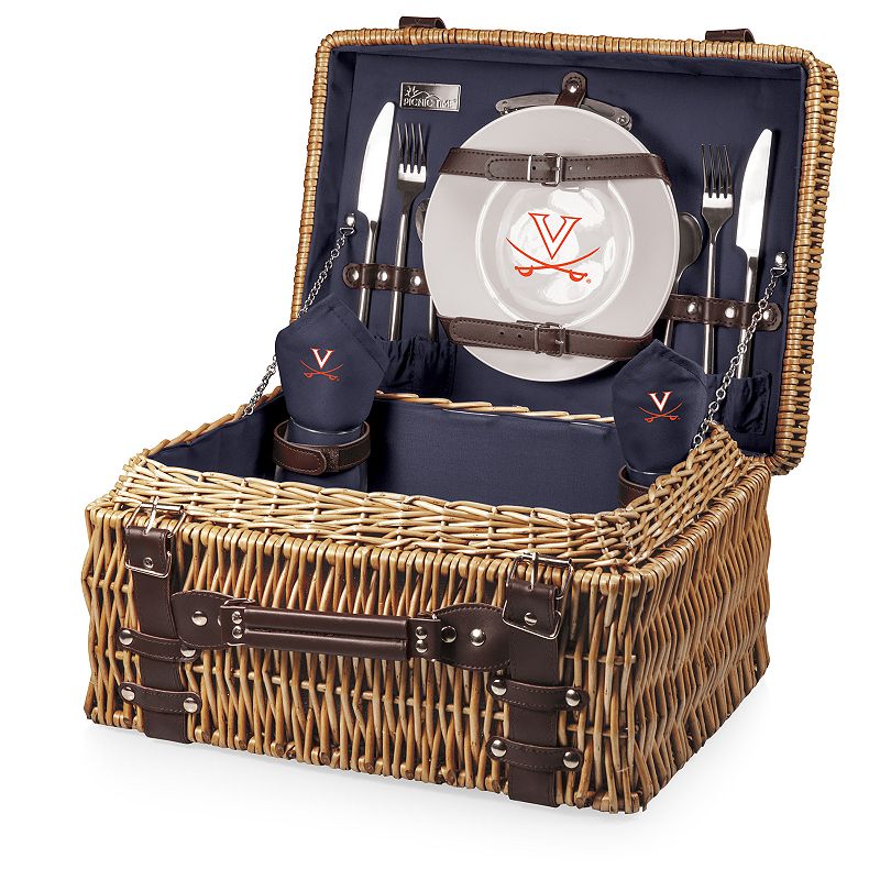 Picnic Time Virginia Cavaliers Champion Picnic Basket Set