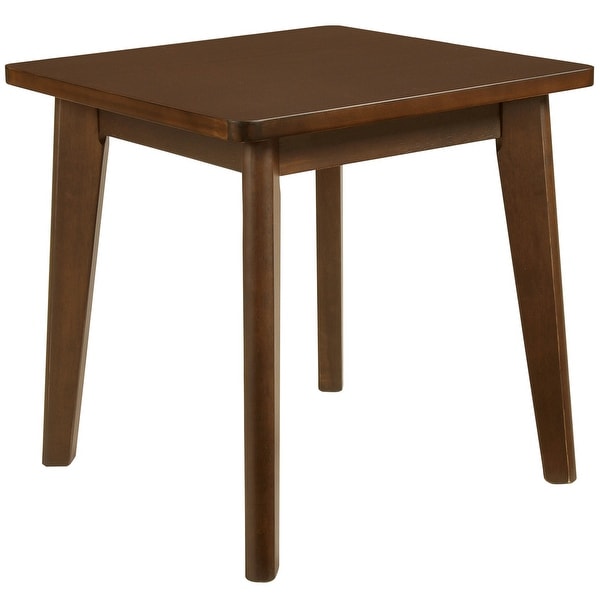 CraftPorch Wenge Wood Mid-Century End Table