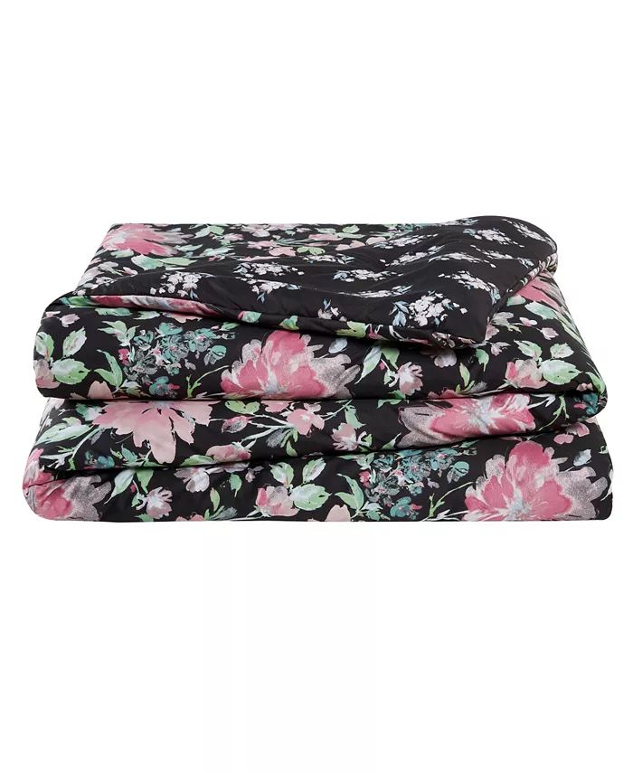 VCNY Home Allure Floral Reversible 3 Piece Quilt Set， Full Queen