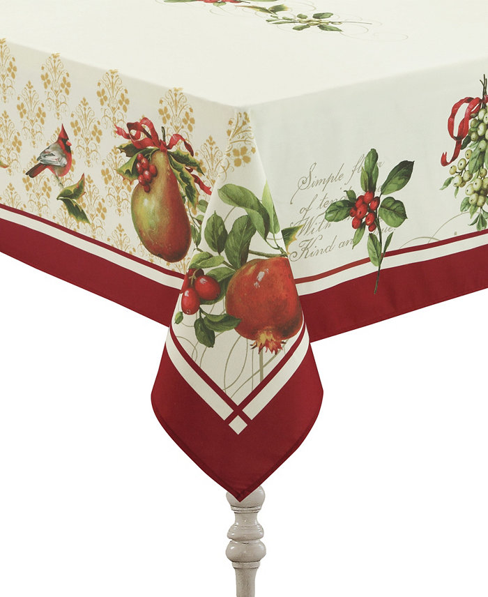 Laural Home Festive Opulence Tablecloth 70 x 120