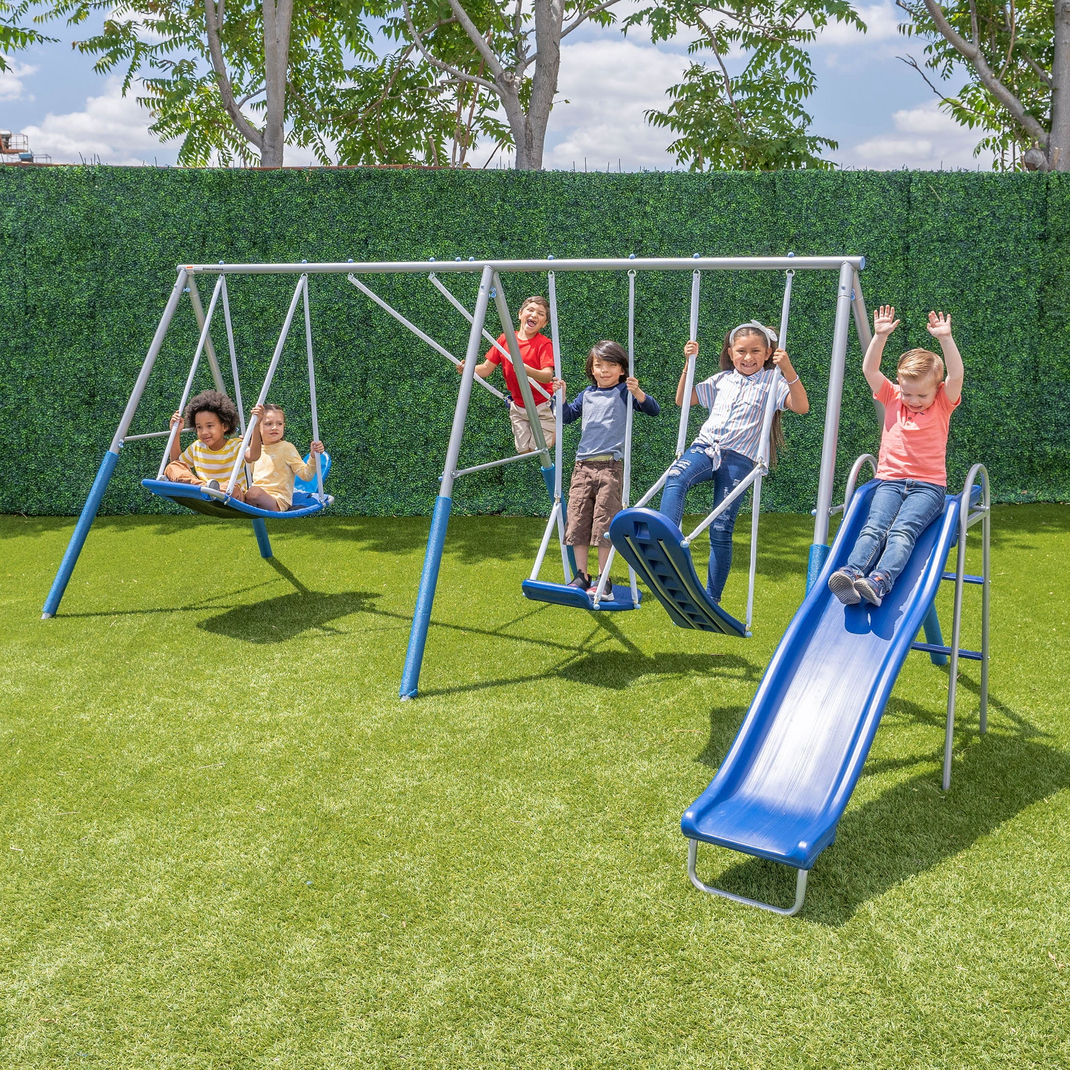 Sportspower Super Surfer Metal Swing Set