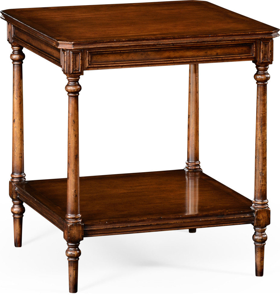 Country Farmhouse Victorian Side Table   Traditional   Side Tables And End Tables   by HedgeApple  Houzz