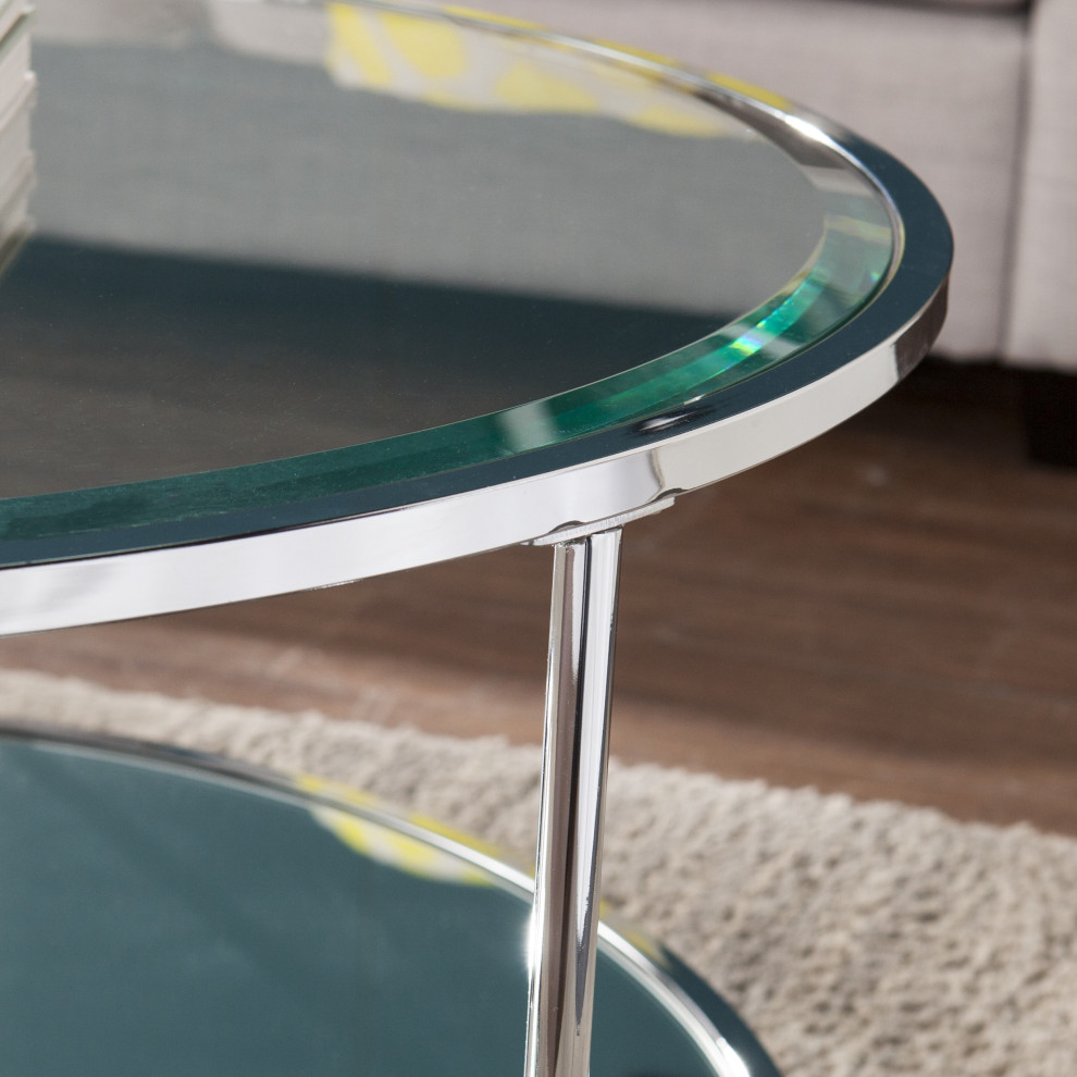 Risa Cocktail Table   Contemporary   Coffee Tables   by HedgeApple  Houzz