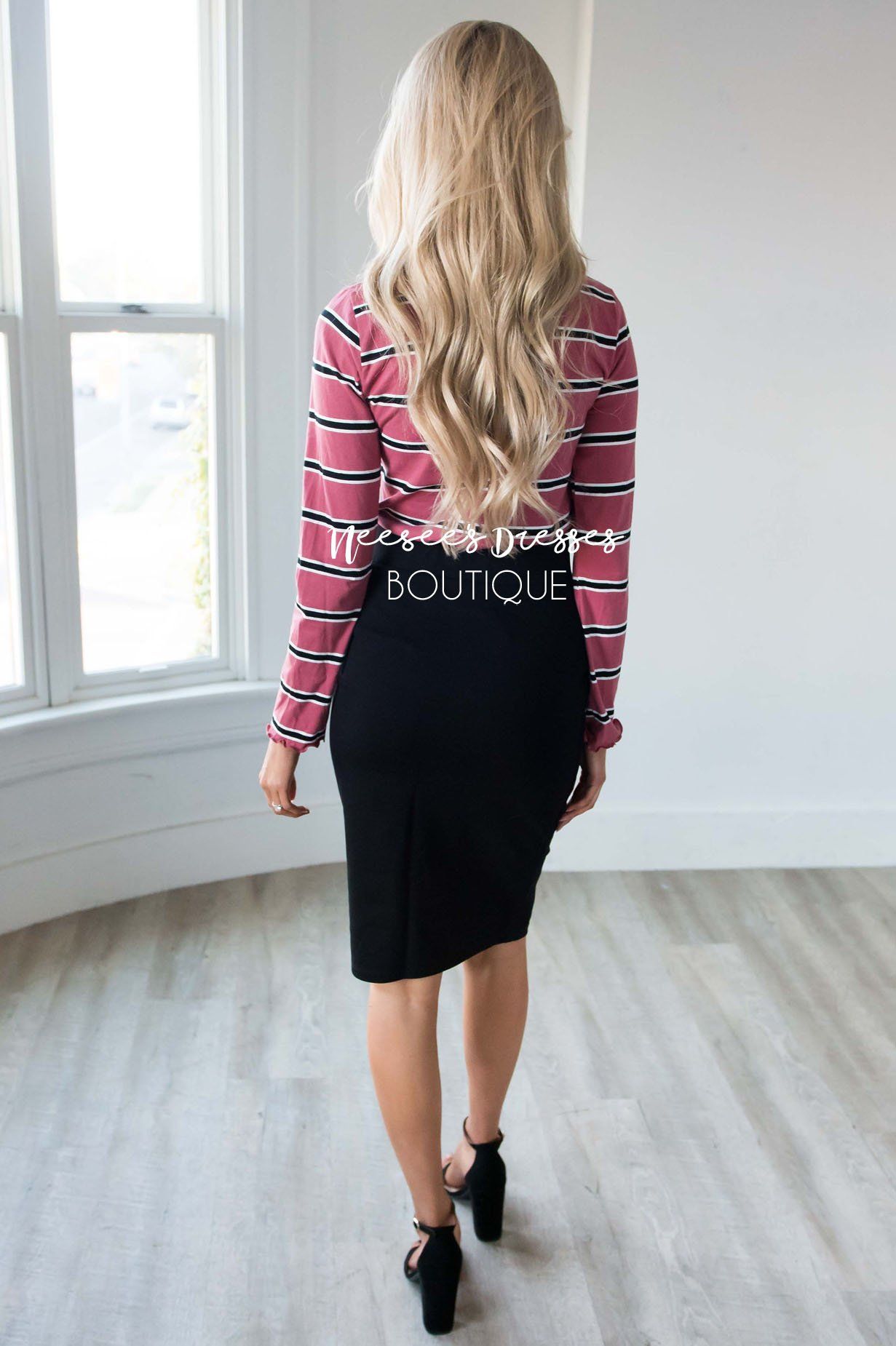 Persuade My Heart Striped Top