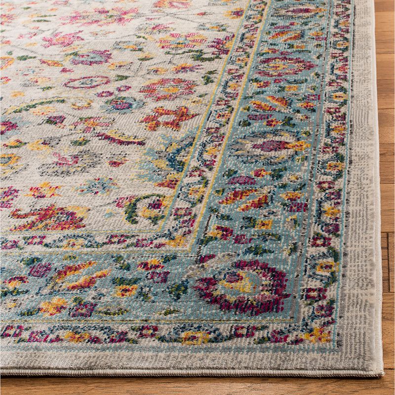 Safavieh Oakley Colorful Framed Floral Rug