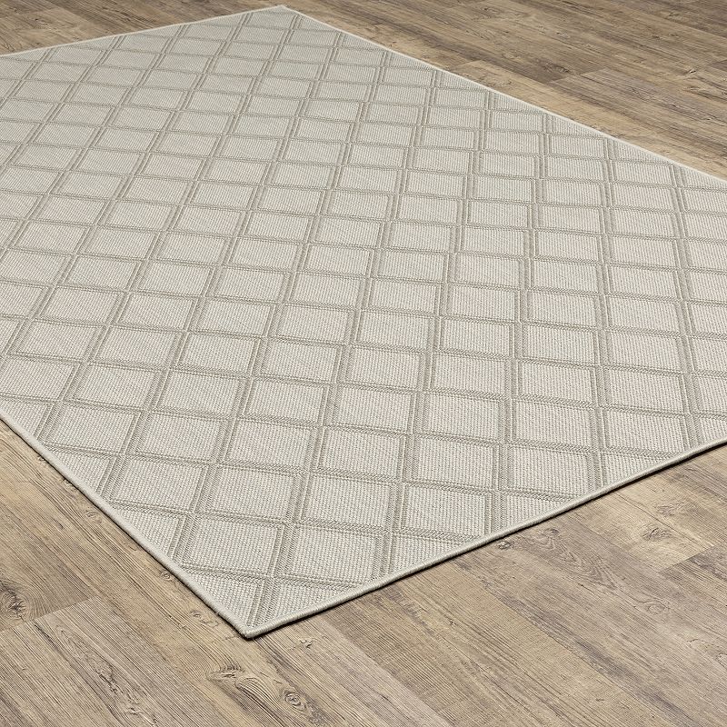 StyleHaven Porter Lattice Indoor Outdoor Area Rug